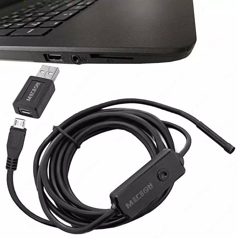  МЕГЕОН 33203К — переходник (USB-C папа - microUSB мама) - 