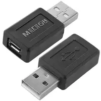   МЕГЕОН 33202К — переходник (USB-A папа - microUSB мама)