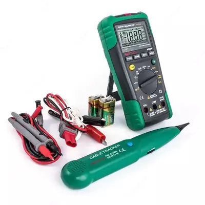  MS8236 - raqamli multimetr + simi tekshirgich + kuchlanish detektori - 