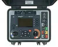 DET2/3 50M KIT — измеритель сопротивления заземления (c комплектом штырей и испытательных кабелей 50 м)