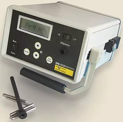  МАГНИТНЫЙ ФЕРРИТОМЕТР МФ-510 ОБЪЕМНОГО ТИПА - 