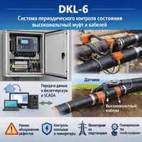 DKL-6 — система периодического контроля состояния высоковольтных муфт и кабелей