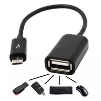  Кабель OTG МЕГЕОН ( microUSB-USB ) - 