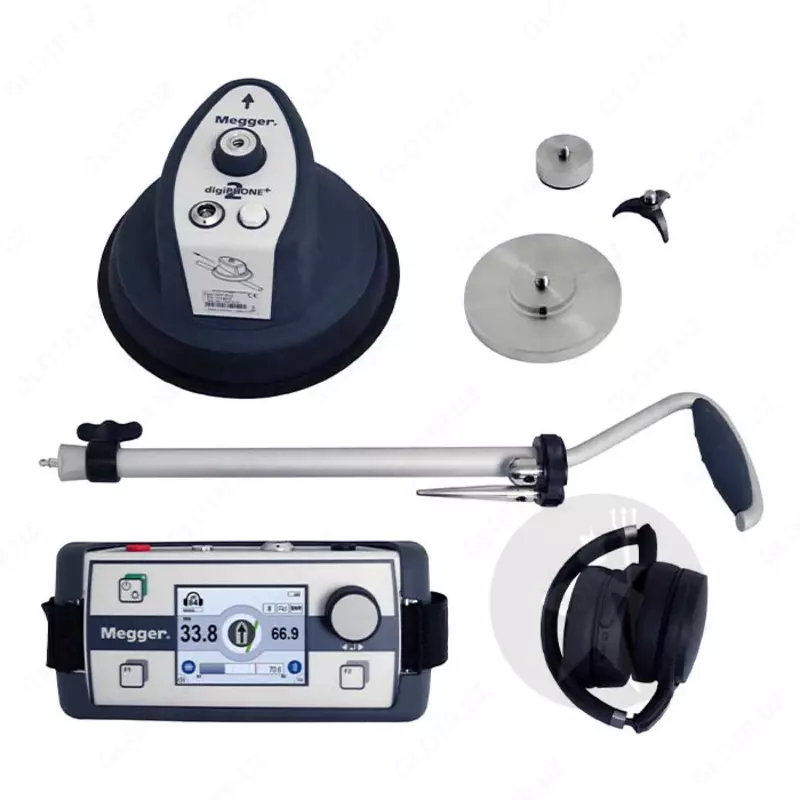 Digiphone+2 - akustik va elektromagnit nosozliklarni lokalizatsiya qilish uchun akustik tolqin qabul qiluvchisi