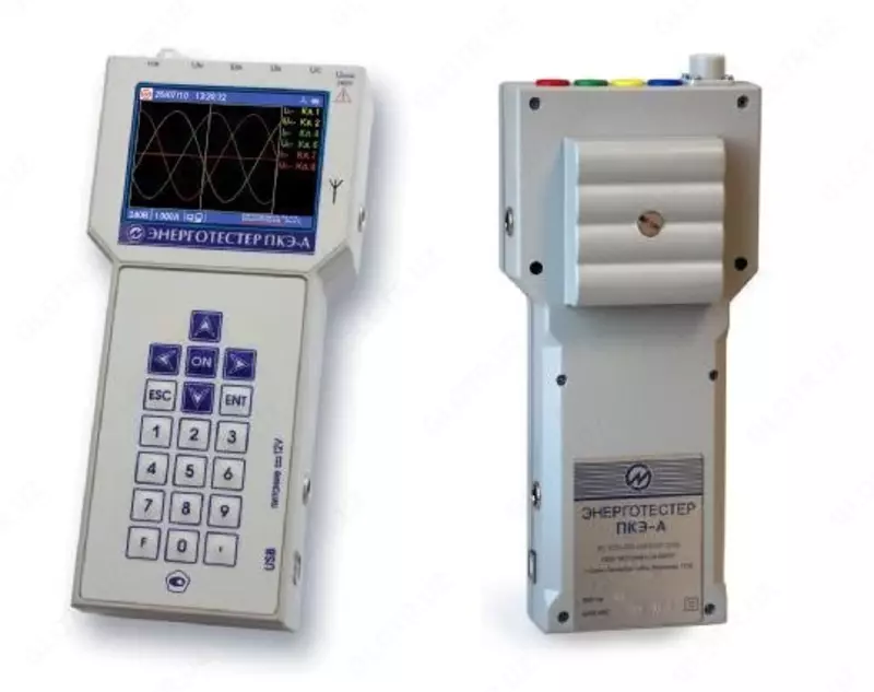  PKE-A-A energiya sinov qurilmasi elektr energiyasining sifat parametrlarini olchash uchun moljallangan qurilma. - 