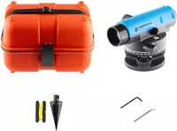  INSTRUMAX AL-124+ TS-500+ TR-160 — комплект оптического нивелира  рейки и штатива - 