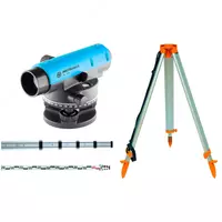   INSTRUMAX AL-124+ TS-500+ TR-160 — комплект оптического нивелира  рейки и штатива