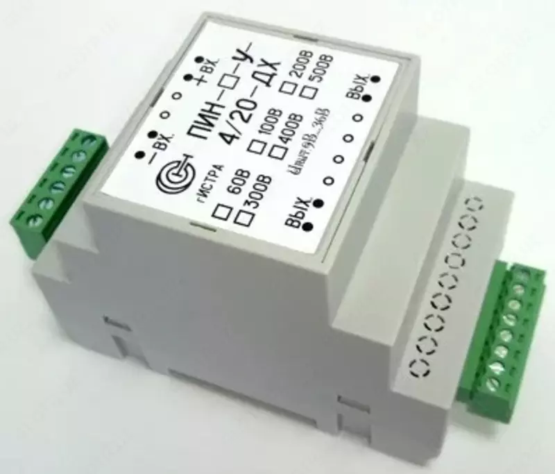 ПИН-100-У-4/20-ДХ — преобразователь измерительный постоянного и переменного напряжения