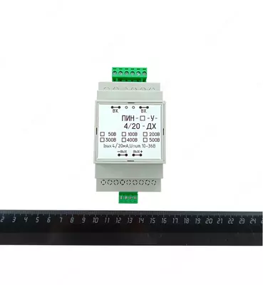  ПИН-100-У-4/20-ДХ — преобразователь измерительный постоянного и переменного напряжения - 