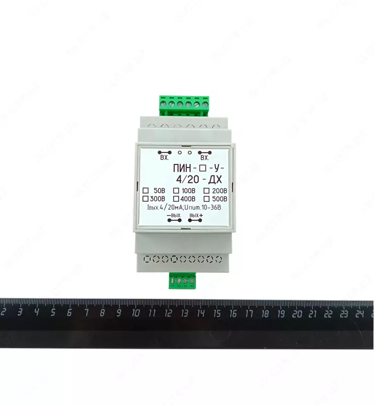  ПИН-100-У-4/20-ДХ — преобразователь измерительный постоянного и переменного напряжения - 