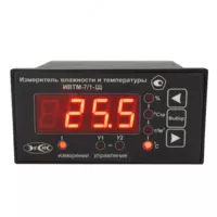 IVTM-7/1-Shch-USB - panel dizaynidagi namlik va haroratning bir kanalli statsionar hisoblagichi