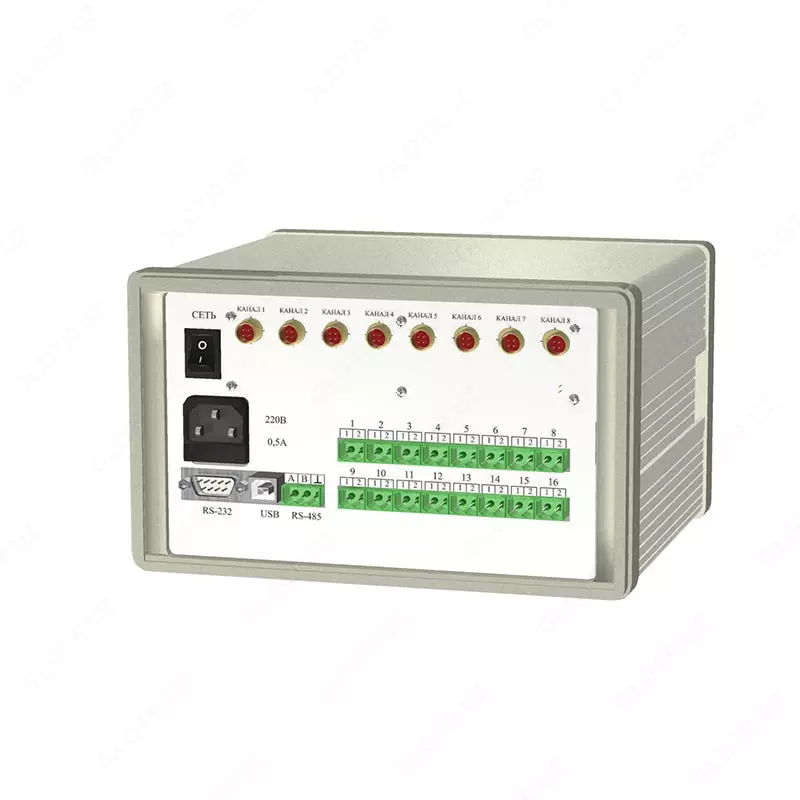 IVG-1/8-T-YP-ZA-E - sakkiz kanalli gaz mikronamlik olchagich-regulyatori (olchov birligi)