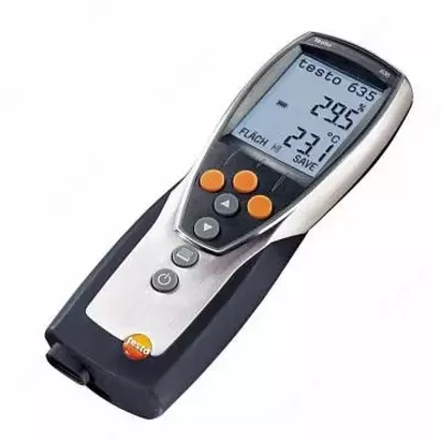   testo 635-1 — прибор для измерения влажности воздуха  влажности материала