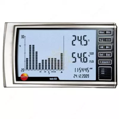 testo 623 - tendentsiya funktsiyasi bilan harorat va namlikni aniq olchash moslamasi