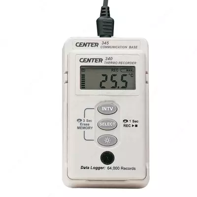   CENTER 340 - kichik olchamli haroratni qayd qiluvchi