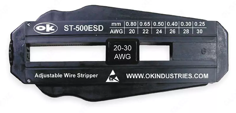   ST-500ESD - 0 25 - 0 8 mm sim uchun nozik antistatik striptizator