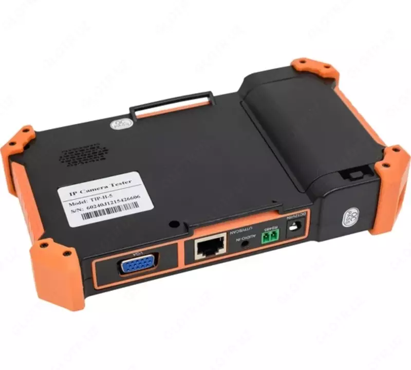   TIP-H-5 - AHD/CVI/TVI/CVBS va IP video tizimlarining universal monitor-testchisi