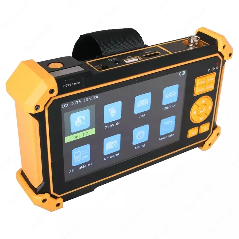  TIP-H-5 - AHD/CVI/TVI/CVBS va IP video tizimlarining universal monitor-testchisi Chakana savdo