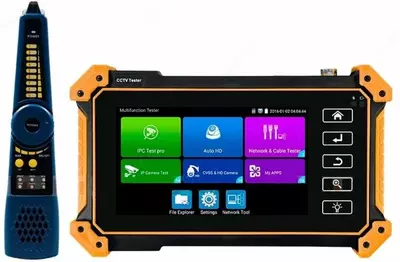  TSH-H-5 — универсальный монитор-тестер AHD/CVI/TVI/CVBS-видеосистем - 