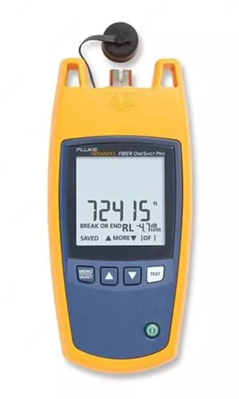 Fluke Fiber QuickMap — прибор поиска неисправностей и определения расстояния до них в многомодовых кабеля