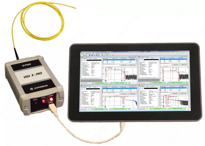  OTDR VISA USB — оптический USB рефлектометр - 