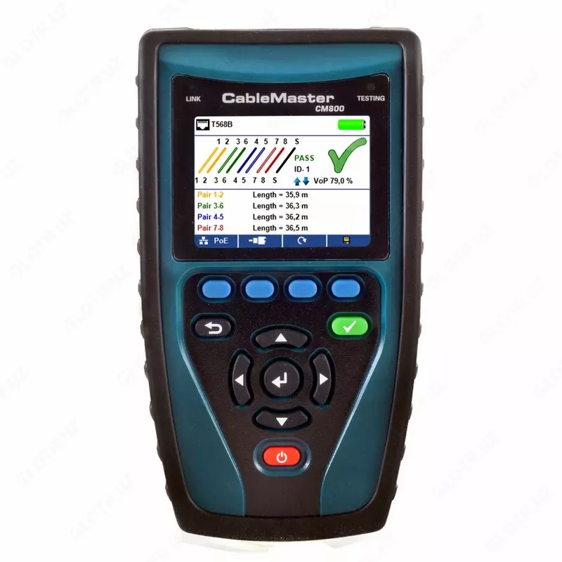  CableMaster 650-kabel sinov qurilmasi  prob va aksessuarlar toplami - 