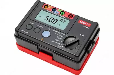  UNI-T UT526 — тестер УЗО  измеритель заземления и сопротивления изоляции цифровой Только в розницу