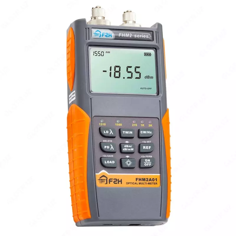  FHM2B01-kiritilgan yoqotishlarni optik tekshirgich  -50 dan +26 dBm gacha  1310/1550 nm - 