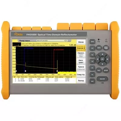  FHO5000-MD21-LS-PM-TS-FM - optik reflektor 850/1300/1310/1550 nm  19/21/35/33 dB  VFL  PM  TS  LS  FM Chakana savdo