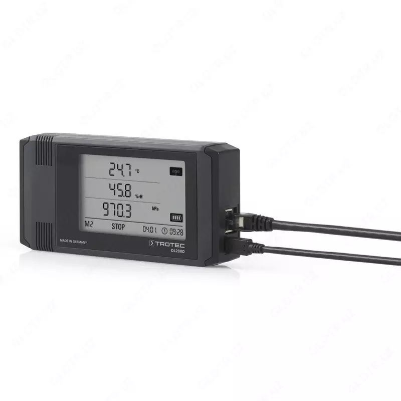 Trotec DL200D — логгер температуры, влажности, точки росы и давления
