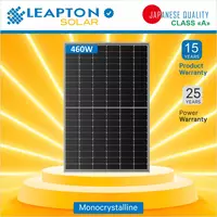Солнечные панели LEAPTON ENERGY | 460W | ЯПОНИЯ | ORIGINAL | 0.175 уе/Вт.