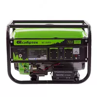   Генератор бензиновый БС-3500Э. 3 2 кВт. Электростартер