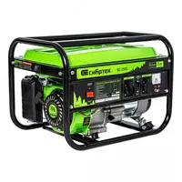 Генератор бензиновый БС-2500. 2 2 кВт. Ручной стартер//СИБРТЕХ