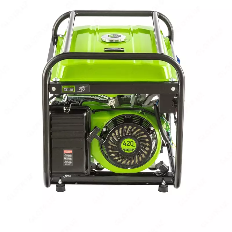   Генератор бензиновый БС-6500. 5 5 кВт. Ручной стартер//СИБРТЕХ