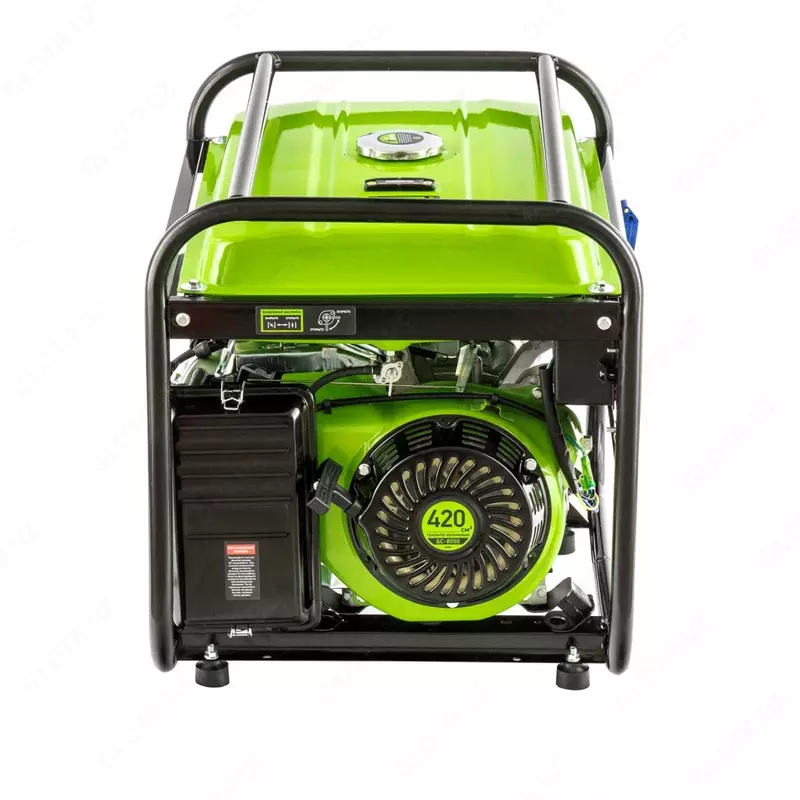   Генератор бензиновый БС-8000. 6 6 кВт. Ручной стартер//СИБРТЕХ