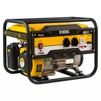 Генератор бензиновый PS 25. 2 5 кВт. Ручной стартер//Denzel