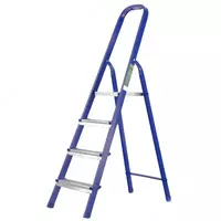  Стремянка стальная 4 ступени. Высота площадки: 80 см (СИБРТЕХ) - 