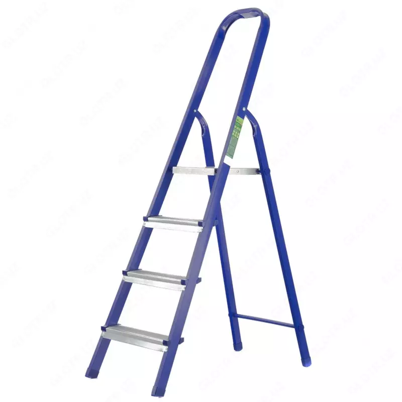  Стремянка стальная 4 ступени. Высота площадки: 80 см (СИБРТЕХ) - 