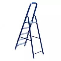  Стремянка стальная 5 ступеней. Высота площадки: 102 см (СИБРТЕХ) - 