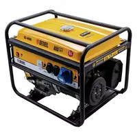  Генератор бензиновый GE 6900. 5.5 кВт. Ручной стартер - 