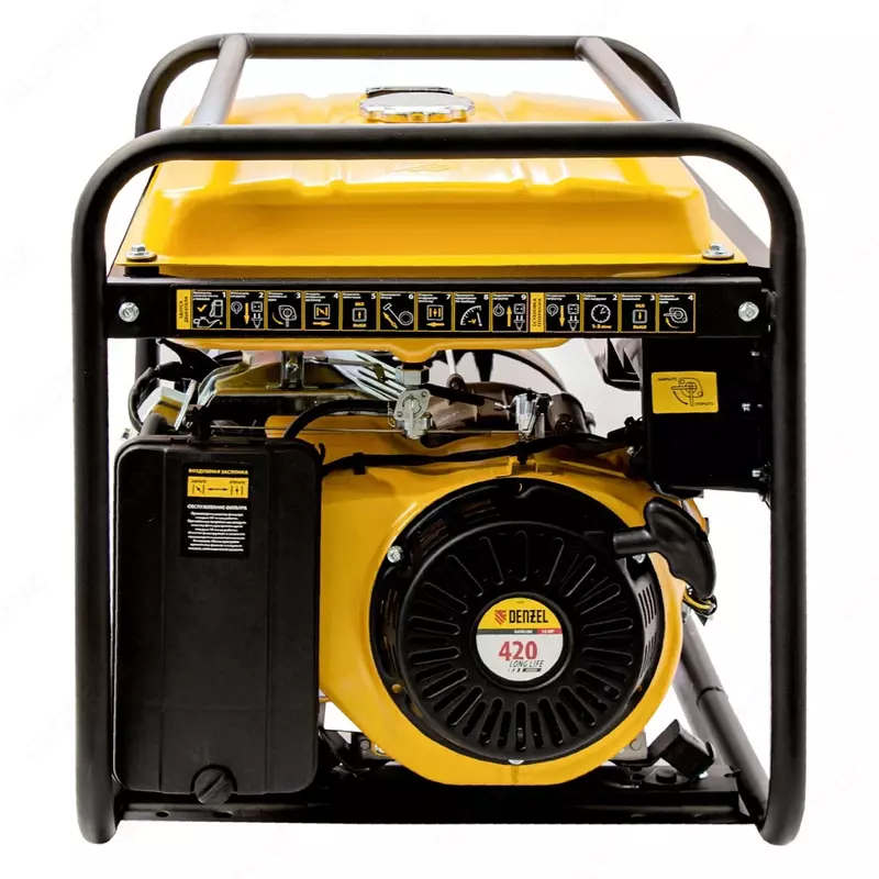  Генератор бензиновый GE 7900. 6 5 кВт. Ручной стартер ООО QUATTRO PRO