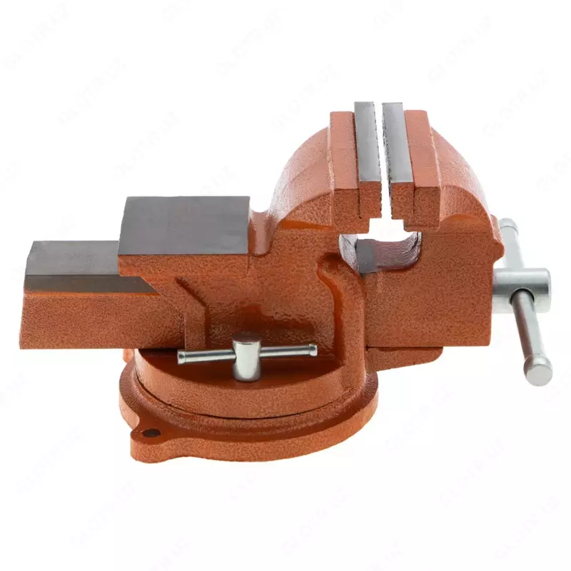   Тиски слесарные  100 мм  поворотные  с наковальней Sparta