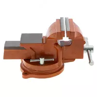   Тиски слесарные  100 мм  поворотные  с наковальней Sparta