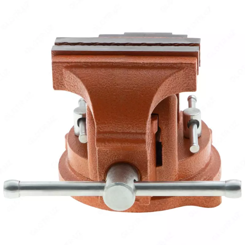  Тиски слесарные  100 мм  поворотные  с наковальней Sparta Только в розницу