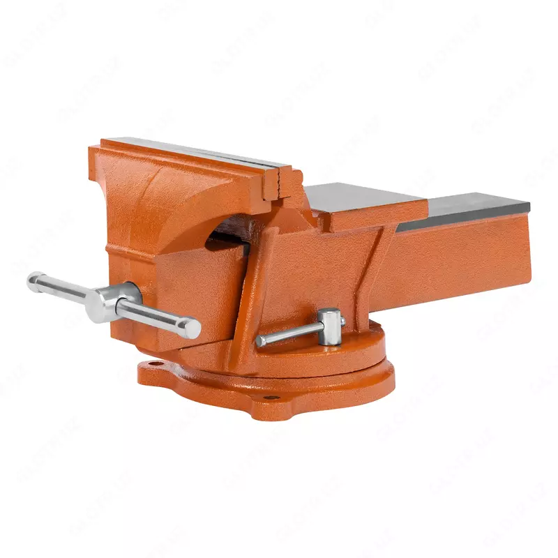 Тиски слесарные  200 мм  поворотные  с наковальней Sparta