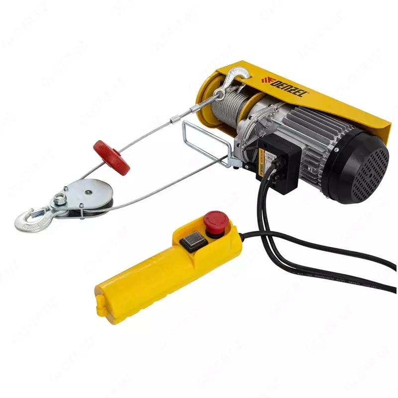 Тельфер электрический TF-800 0.8 т  1300 Вт. (Denzel)