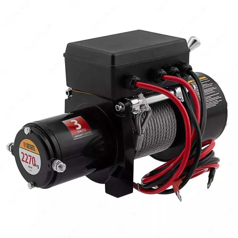 Лебедка автомобильная электрическая LB-2200  2.2 т  3.3 кВт (Denzel)