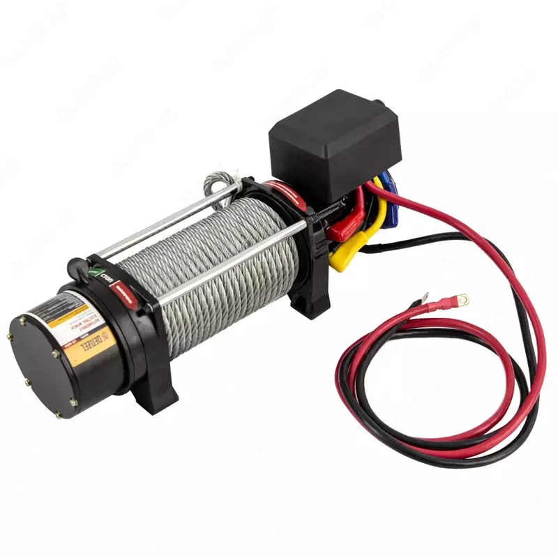  Лебедка автомобильная электрическая LB-4000  4.5 т  3.7 кВт (Denzel) - 