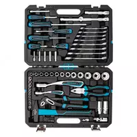   Набор инструментов  1/4  1/2  CrV  120 зубьев  76 предметов (Gross)