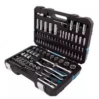 Набор инструментов  1/4  1/2  CrV  120 зубьев  109 предметов (Gross)